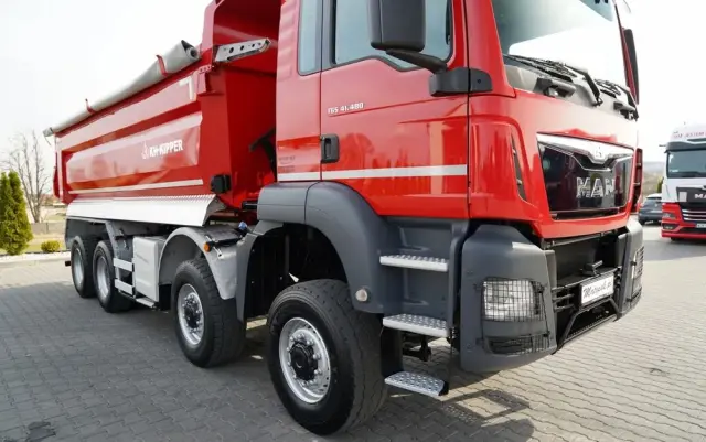 MAN TGS 41.480 / 8X8 / WYWROTKA TYLNOZSYPOWA / KH KIPPER / AUTOMAT / EURO 6 