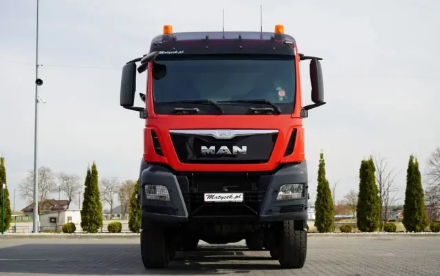 MAN TGS 41.480 / 8X8 / WYWROTKA TYLNOZSYPOWA / KH KIPPER / AUTOMAT / EURO 6 