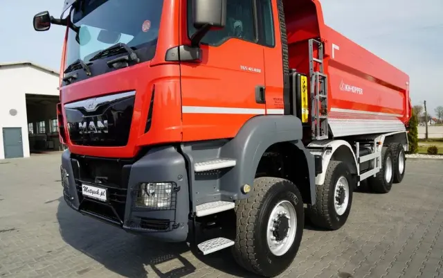 MAN TGS 41.480 / 8X8 / WYWROTKA TYLNOZSYPOWA / KH KIPPER / AUTOMAT / EURO 6 