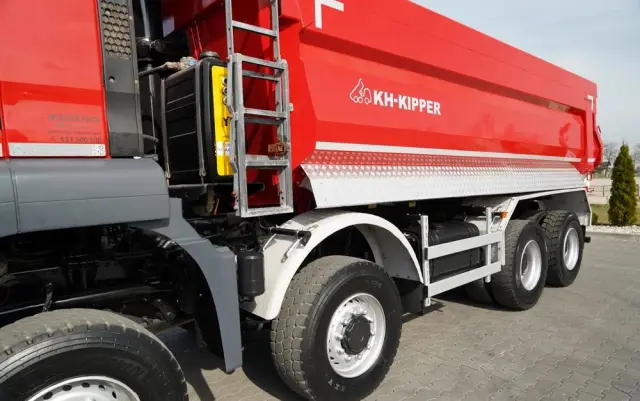 MAN TGS 41.480 / 8X8 / WYWROTKA TYLNOZSYPOWA / KH KIPPER / AUTOMAT / EURO 6 