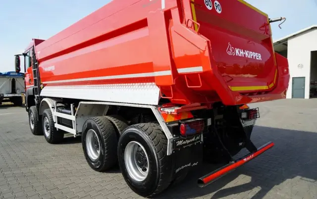 MAN TGS 41.480 / 8X8 / WYWROTKA TYLNOZSYPOWA / KH KIPPER / AUTOMAT / EURO 6 