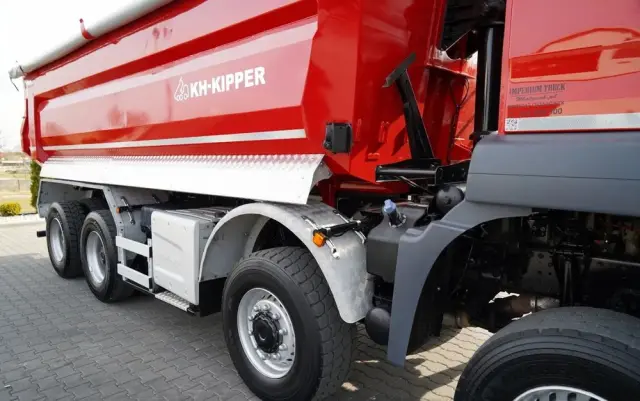 MAN TGS 41.480 / 8X8 / WYWROTKA TYLNOZSYPOWA / KH KIPPER / AUTOMAT / EURO 6 