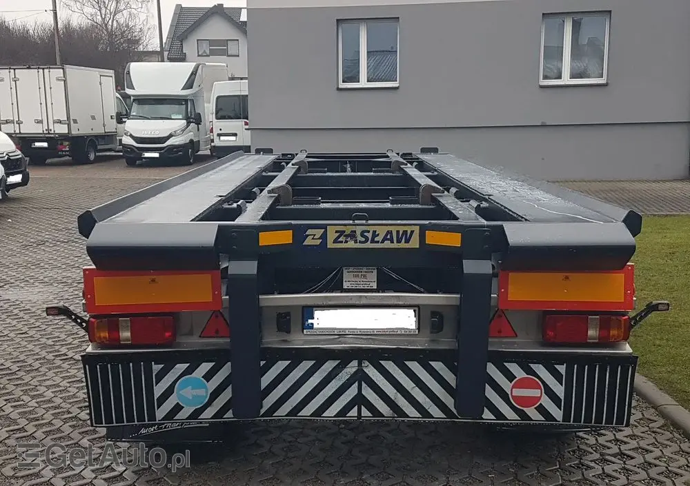 ZASLAW D-659 DO KONTENERÓW HAKOWCA POD KONTENERY 2 OSIE BLIŹNIAKI RESORY MEILLER 