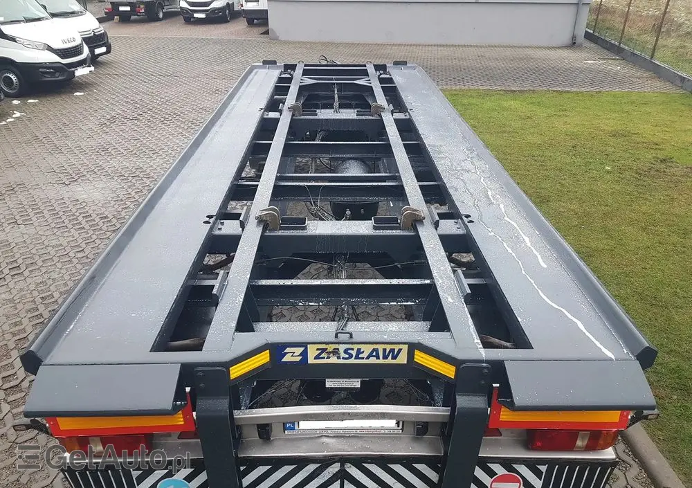 ZASLAW D-659 DO KONTENERÓW HAKOWCA POD KONTENERY 2 OSIE BLIŹNIAKI RESORY MEILLER 