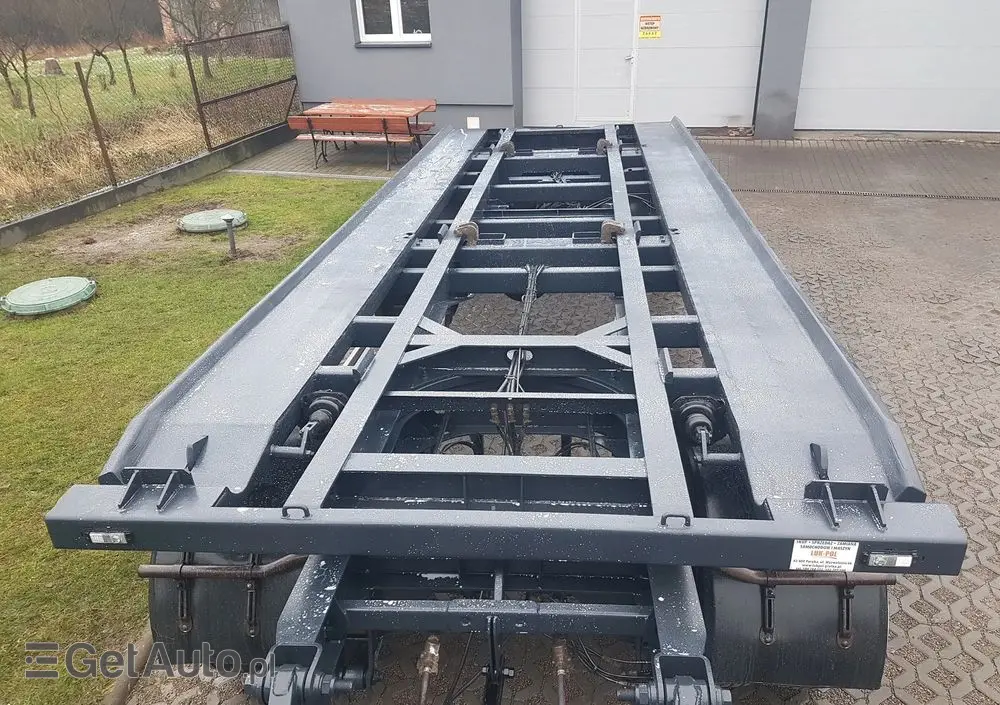 ZASLAW D-659 DO KONTENERÓW HAKOWCA POD KONTENERY 2 OSIE BLIŹNIAKI RESORY MEILLER 
