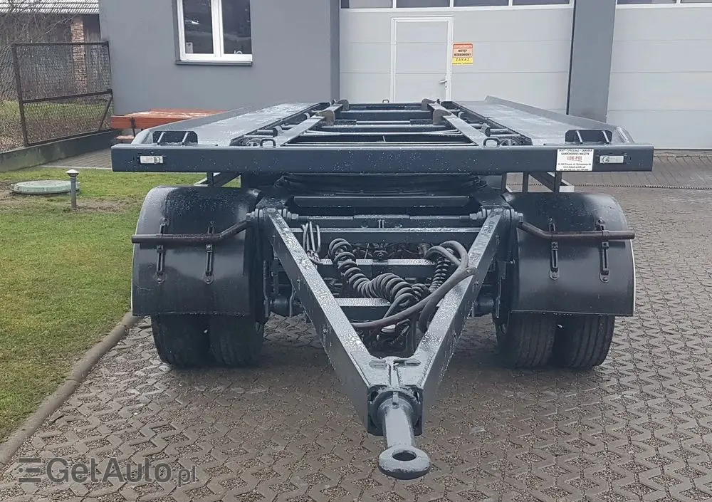 ZASLAW D-659 DO KONTENERÓW HAKOWCA POD KONTENERY 2 OSIE BLIŹNIAKI RESORY MEILLER 