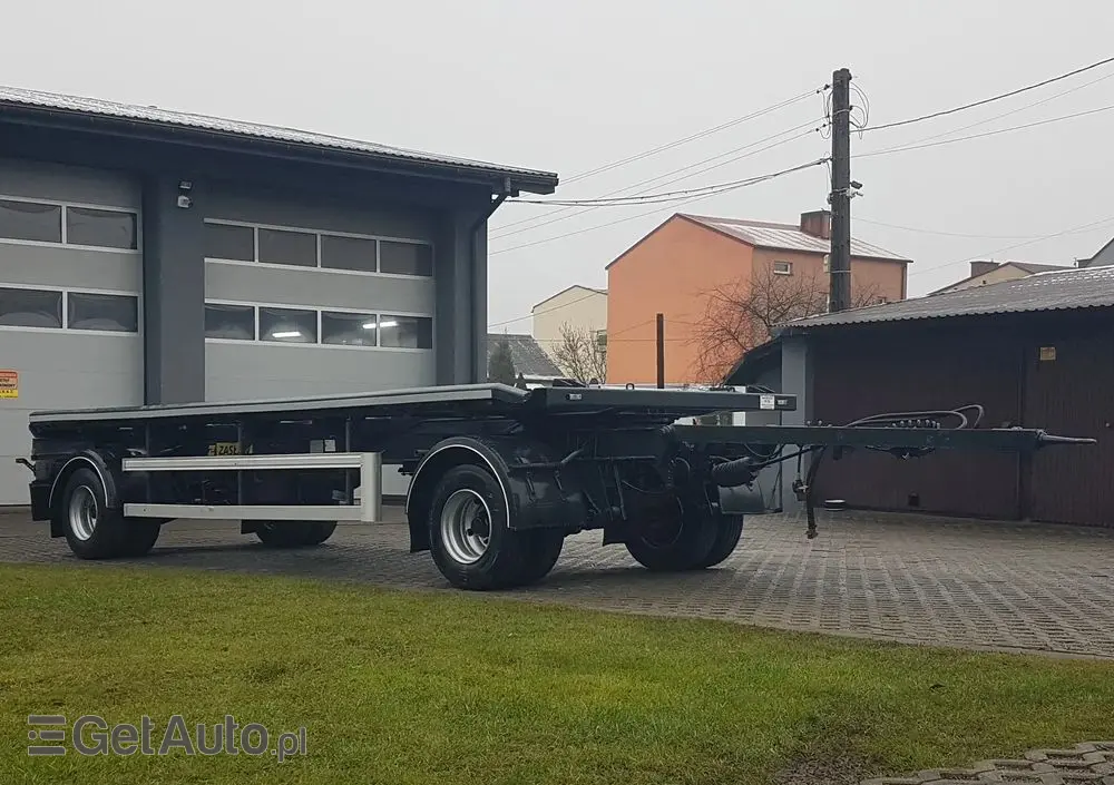 ZASLAW D-659 DO KONTENERÓW HAKOWCA POD KONTENERY 2 OSIE BLIŹNIAKI RESORY MEILLER 