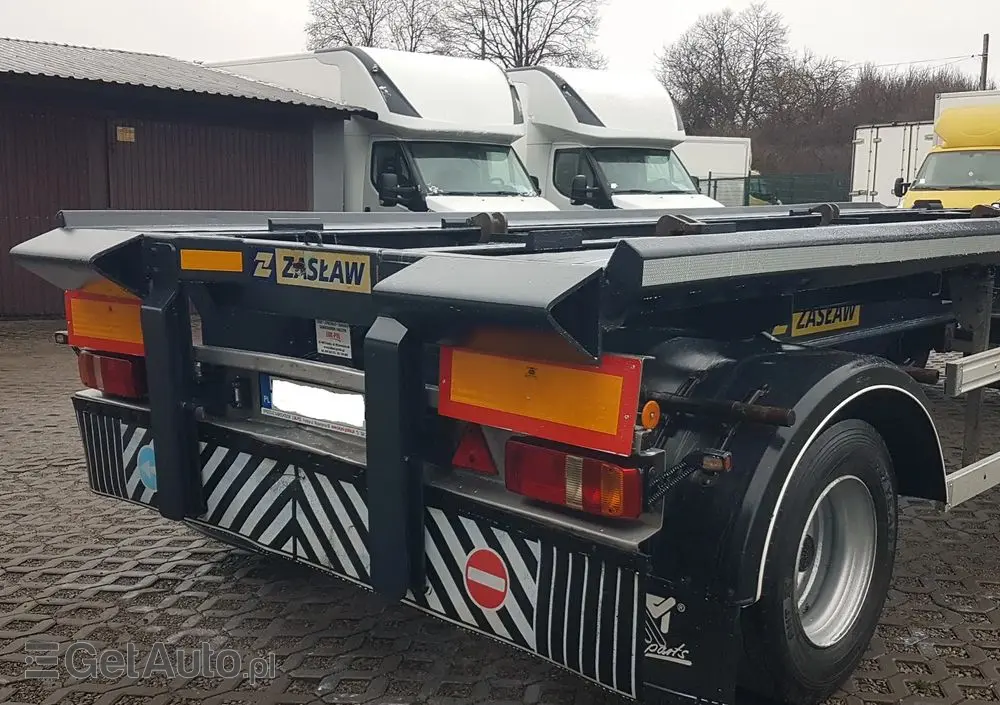 ZASLAW D-659 DO KONTENERÓW HAKOWCA POD KONTENERY 2 OSIE BLIŹNIAKI RESORY MEILLER 