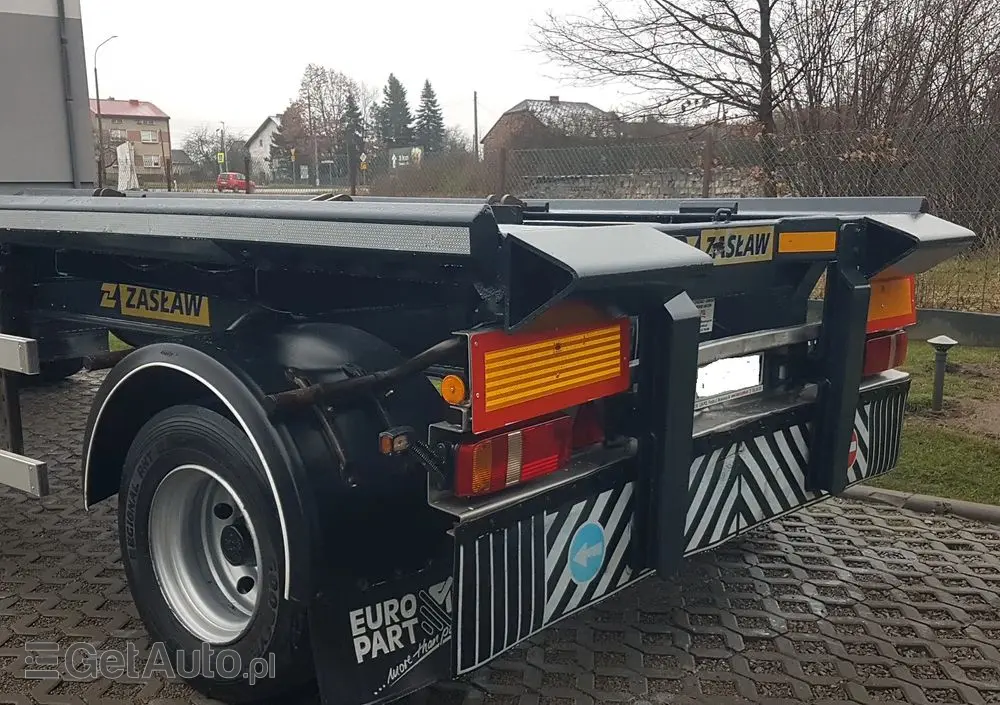 ZASLAW D-659 DO KONTENERÓW HAKOWCA POD KONTENERY 2 OSIE BLIŹNIAKI RESORY MEILLER 