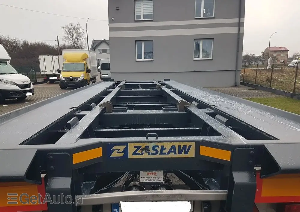 ZASLAW D-659 DO KONTENERÓW HAKOWCA POD KONTENERY 2 OSIE BLIŹNIAKI RESORY MEILLER 