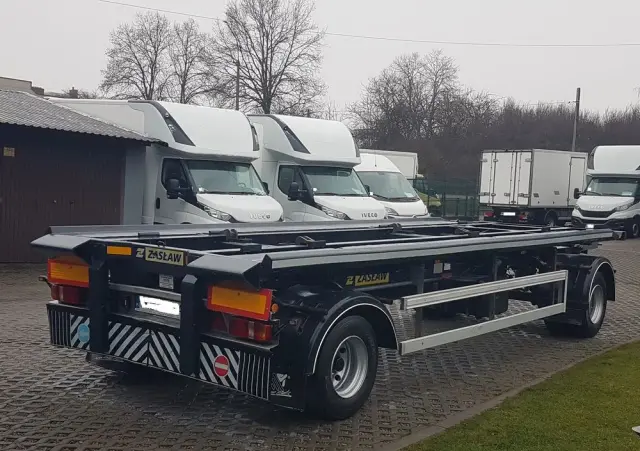 ZASLAW D-659 DO KONTENERÓW HAKOWCA POD KONTENERY 2 OSIE BLIŹNIAKI RESORY MEILLER 
