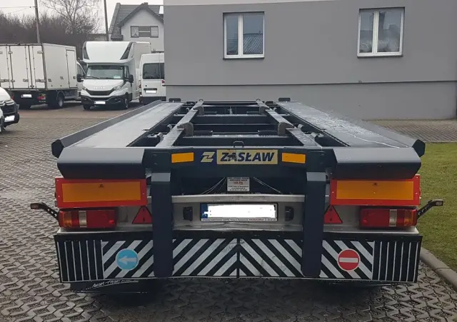 ZASLAW D-659 DO KONTENERÓW HAKOWCA POD KONTENERY 2 OSIE BLIŹNIAKI RESORY MEILLER 