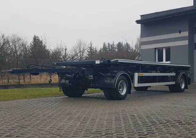 ZASLAW D-659 DO KONTENERÓW HAKOWCA POD KONTENERY 2 OSIE BLIŹNIAKI RESORY MEILLER 