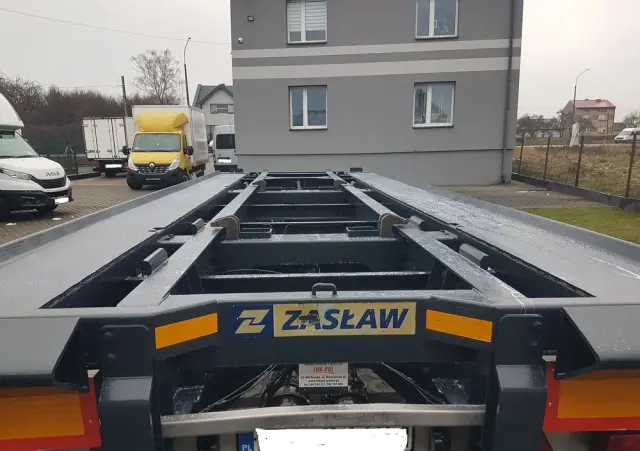 ZASLAW D-659 DO KONTENERÓW HAKOWCA POD KONTENERY 2 OSIE BLIŹNIAKI RESORY MEILLER 