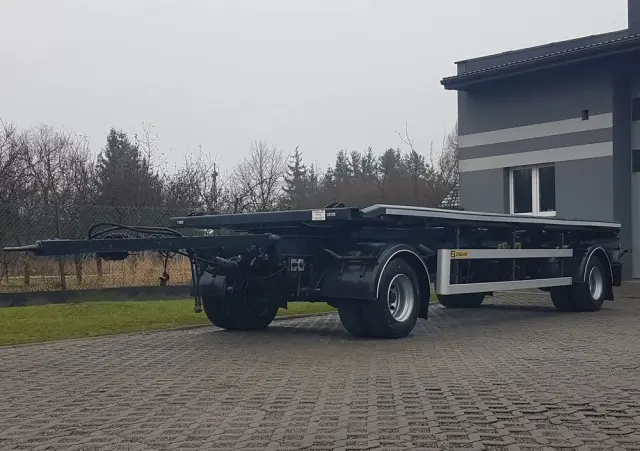 ZASLAW D-659 DO KONTENERÓW HAKOWCA POD KONTENERY 2 OSIE BLIŹNIAKI RESORY MEILLER 