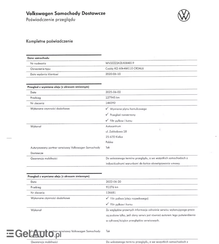 VOLKSWAGEN Caddy 2.0 TDI Alltrack 4Motion DSG