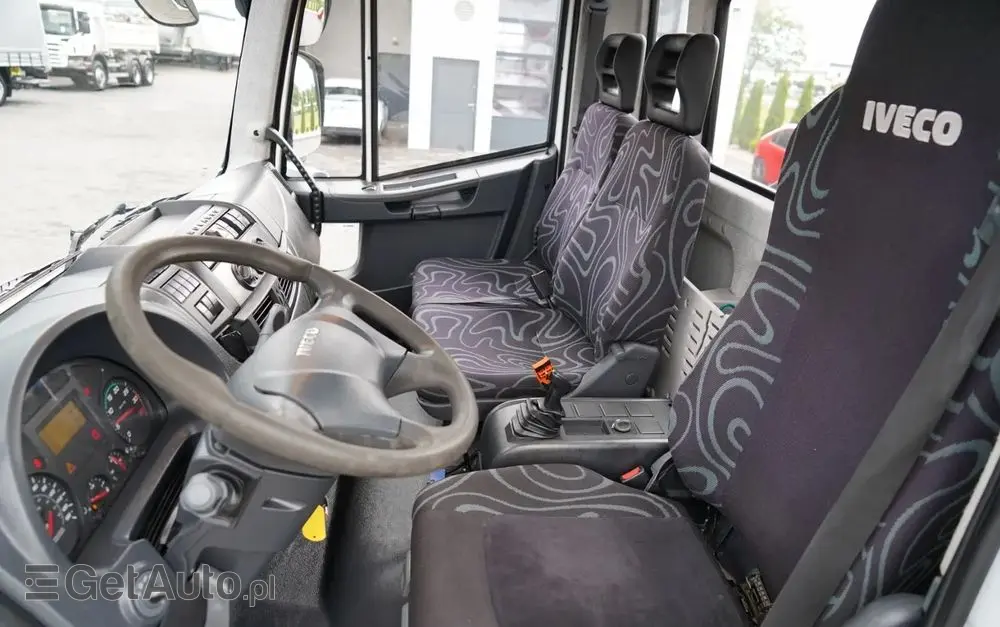 IVECO EUROCARGO 190EL32  / Wywrotka + HDS / HYDROBURTA / BORDMATIC / 3 STRONNY KIPPER - 3.5 M / EURO 6 