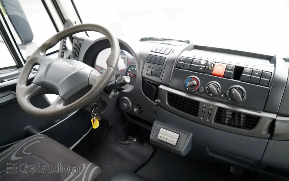 IVECO EUROCARGO 190EL32  / Wywrotka + HDS / HYDROBURTA / BORDMATIC / 3 STRONNY KIPPER - 3.5 M / EURO 6 