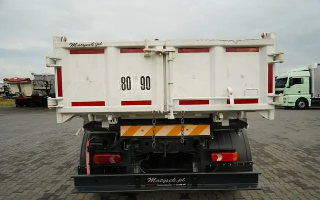 IVECO EUROCARGO 190EL32  / Wywrotka + HDS / HYDROBURTA / BORDMATIC / 3 STRONNY KIPPER - 3.5 M / EURO 6 