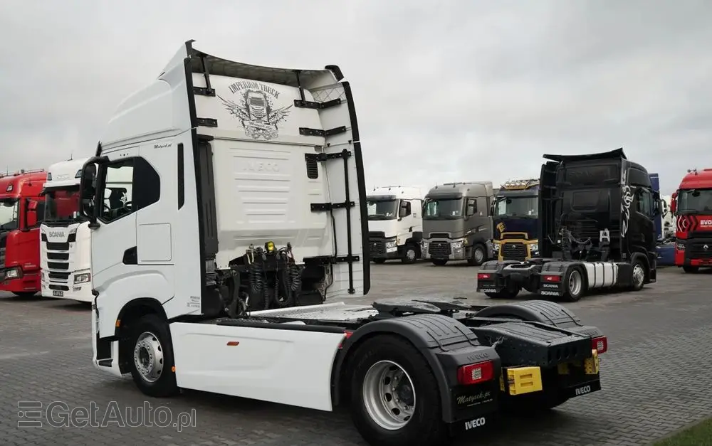 IVECO S-WAY / 480 / RETARDER / KLIMA POSTOJOWA / OPONY 100% 