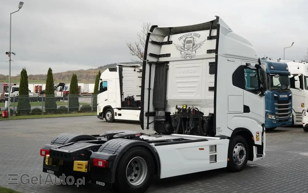 IVECO S-WAY / 480 / RETARDER / KLIMA POSTOJOWA / OPONY 100% 