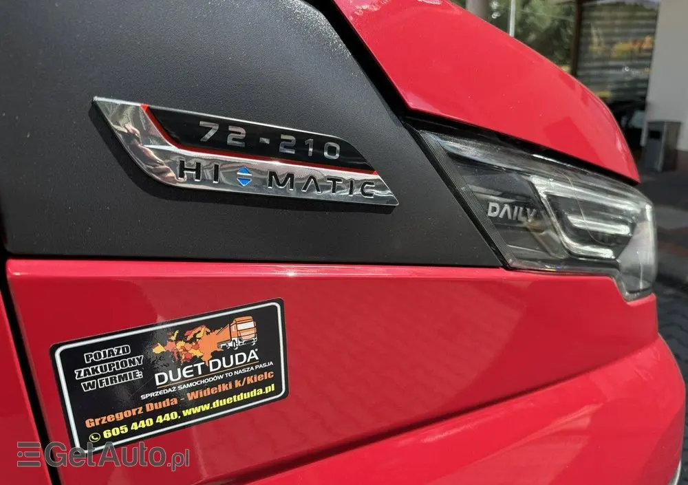 IVECO Daily 72C21 Mroźnia HI-MATIC Ściana Grodziowa Multitemperatura 