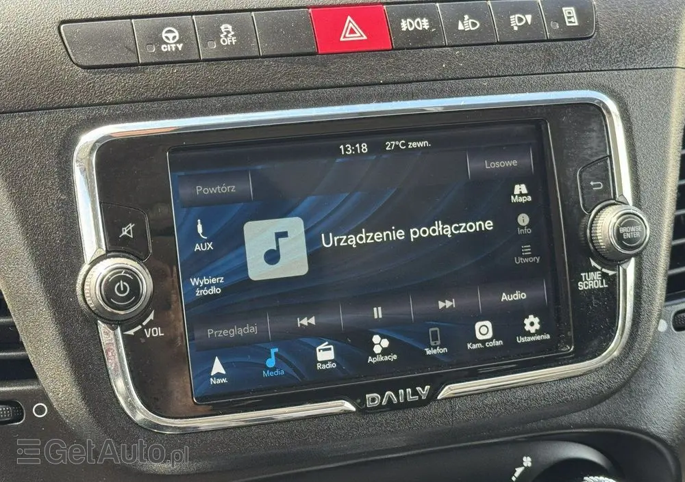 IVECO Daily 72C21 Mroźnia HI-MATIC Ściana Grodziowa Multitemperatura 