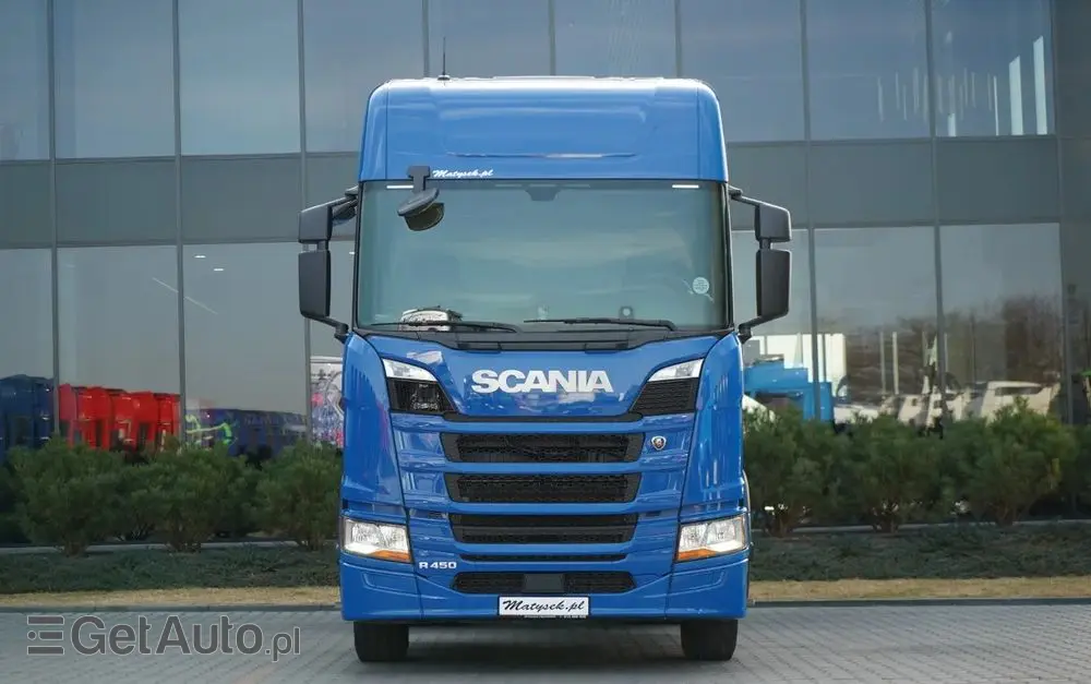 SCANIA R 450  / RETARDER / HYDRAULIKA / KLIMATYZACJA POSTOJOWA / ALUFELGI 