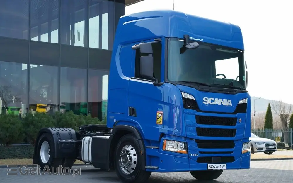SCANIA R 450  / RETARDER / HYDRAULIKA / KLIMATYZACJA POSTOJOWA / ALUFELGI 