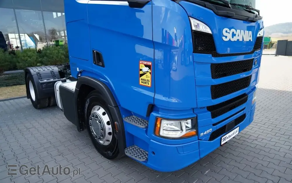 SCANIA R 450  / RETARDER / HYDRAULIKA / KLIMATYZACJA POSTOJOWA / ALUFELGI 