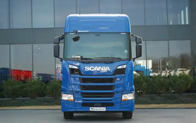 SCANIA R 450  / RETARDER / HYDRAULIKA / KLIMATYZACJA POSTOJOWA / ALUFELGI 