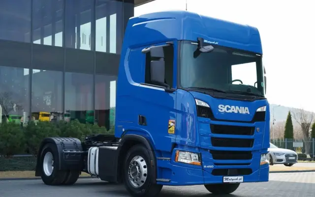 SCANIA R 450  / RETARDER / HYDRAULIKA / KLIMATYZACJA POSTOJOWA / ALUFELGI 