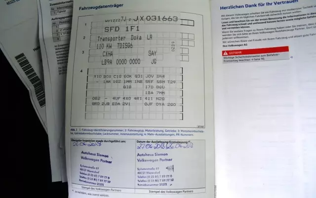 VOLKSWAGEN TRANSPORTER T6 DOKA 