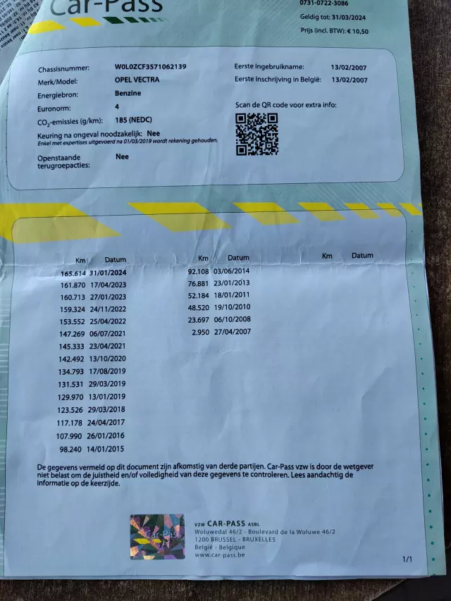 OPEL Vectra Elegance