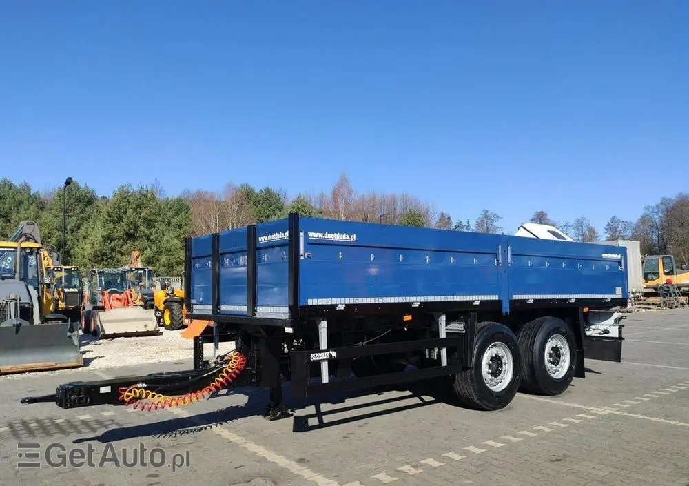 SCHMITZ CARGOBULL Ciężarowa 2-osiowa na poduszkach Tandem Stan Unikat !!! 