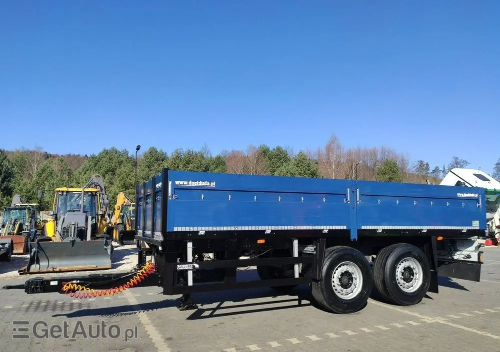 SCHMITZ CARGOBULL Ciężarowa 2-osiowa na poduszkach Tandem Stan Unikat !!! 