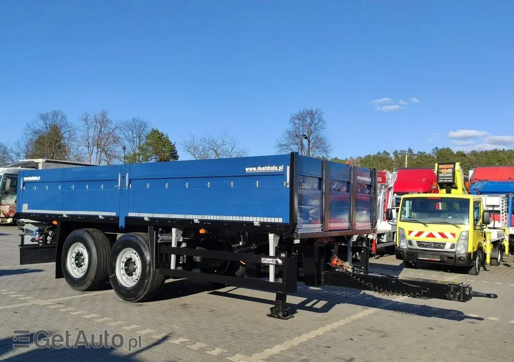 SCHMITZ CARGOBULL Ciężarowa 2-osiowa na poduszkach Tandem Stan Unikat !!! 