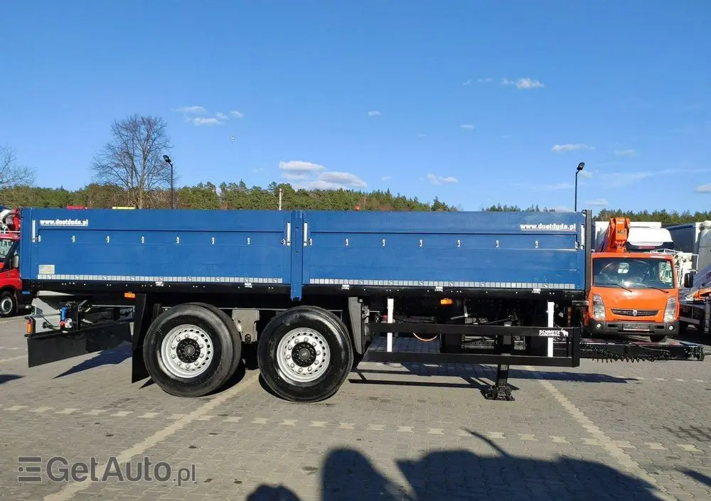 SCHMITZ CARGOBULL Ciężarowa 2-osiowa na poduszkach Tandem Stan Unikat !!! 