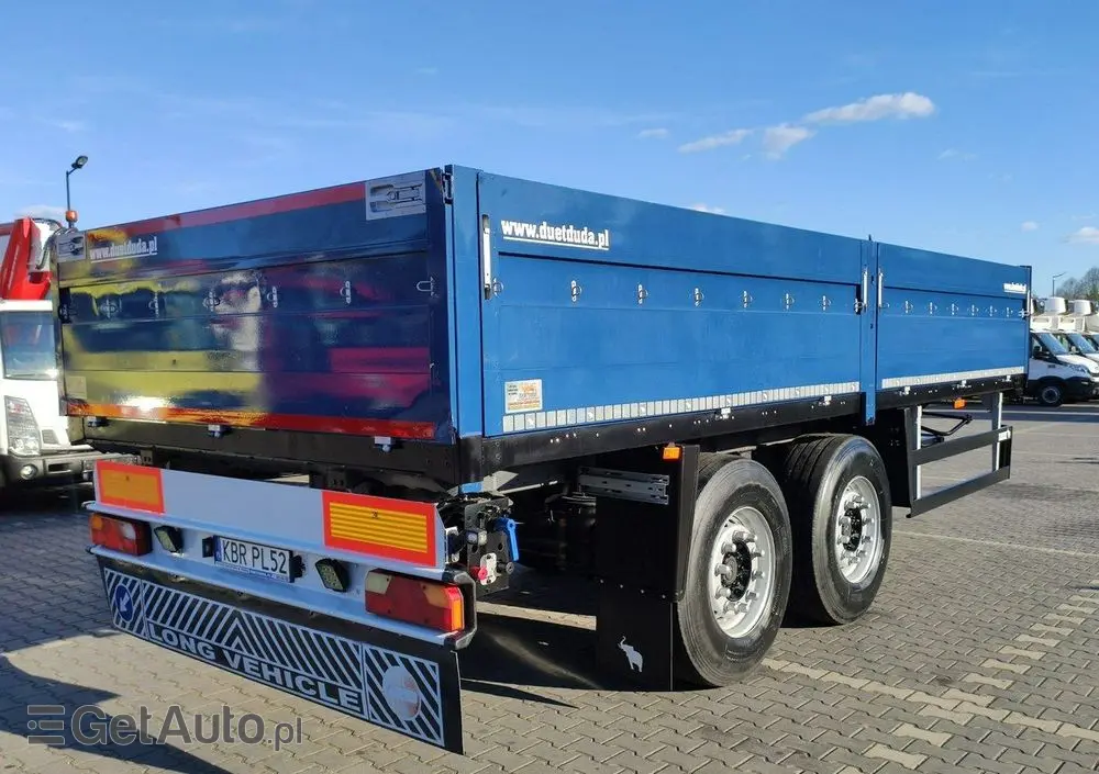 SCHMITZ CARGOBULL Ciężarowa 2-osiowa na poduszkach Tandem Stan Unikat !!! 