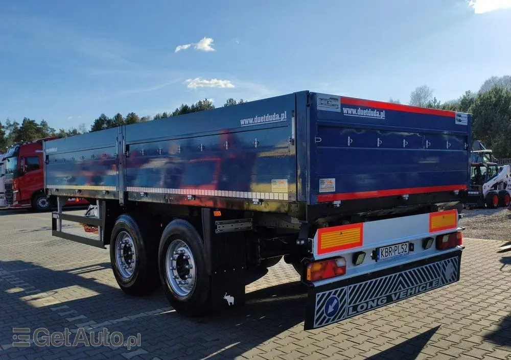 SCHMITZ CARGOBULL Ciężarowa 2-osiowa na poduszkach Tandem Stan Unikat !!! 