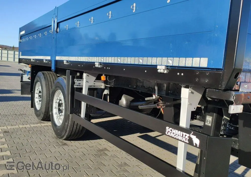 SCHMITZ CARGOBULL Ciężarowa 2-osiowa na poduszkach Tandem Stan Unikat !!! 