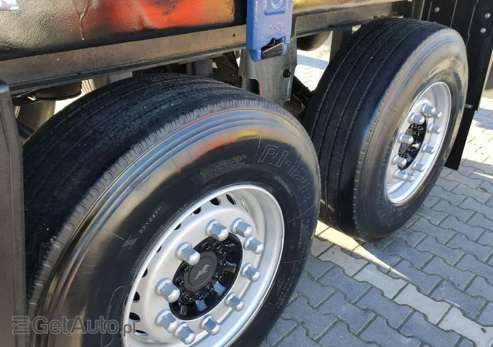 SCHMITZ CARGOBULL Ciężarowa 2-osiowa na poduszkach Tandem Stan Unikat !!! 