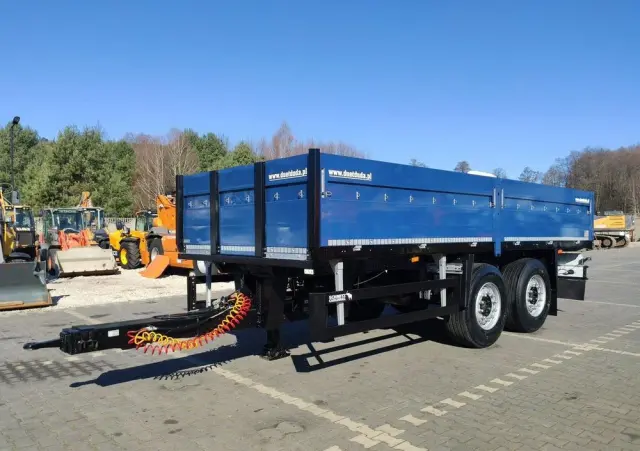 SCHMITZ CARGOBULL Ciężarowa 2-osiowa na poduszkach Tandem Stan Unikat !!! 