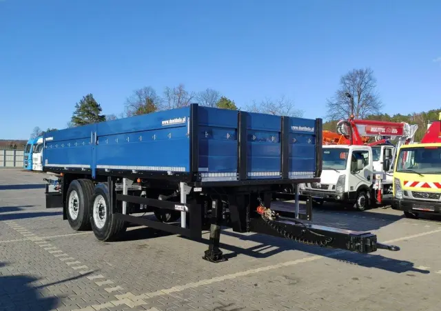 SCHMITZ CARGOBULL Ciężarowa 2-osiowa na poduszkach Tandem Stan Unikat !!! 