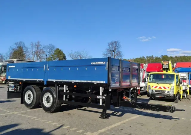 SCHMITZ CARGOBULL Ciężarowa 2-osiowa na poduszkach Tandem Stan Unikat !!! 