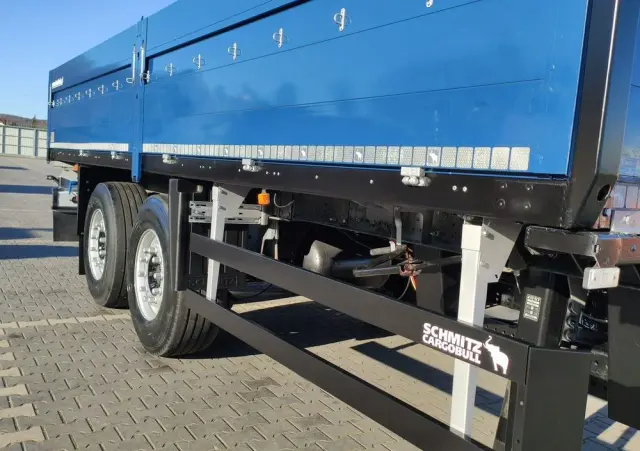 SCHMITZ CARGOBULL Ciężarowa 2-osiowa na poduszkach Tandem Stan Unikat !!! 