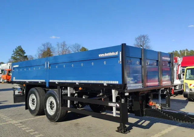 SCHMITZ CARGOBULL Ciężarowa 2-osiowa na poduszkach Tandem Stan Unikat !!! 