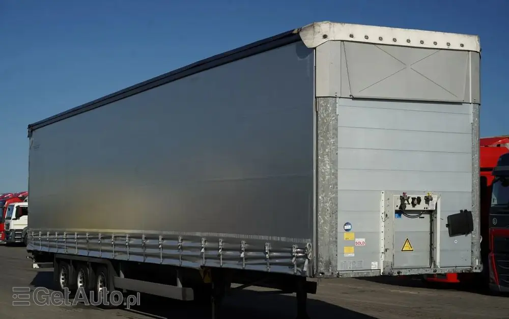 SCHMITZ CARGOBULL FIRANKA / MEGA  / RSAB POMPOWANY DACH/  LOWDECK / DACH PODNOSZONY 
