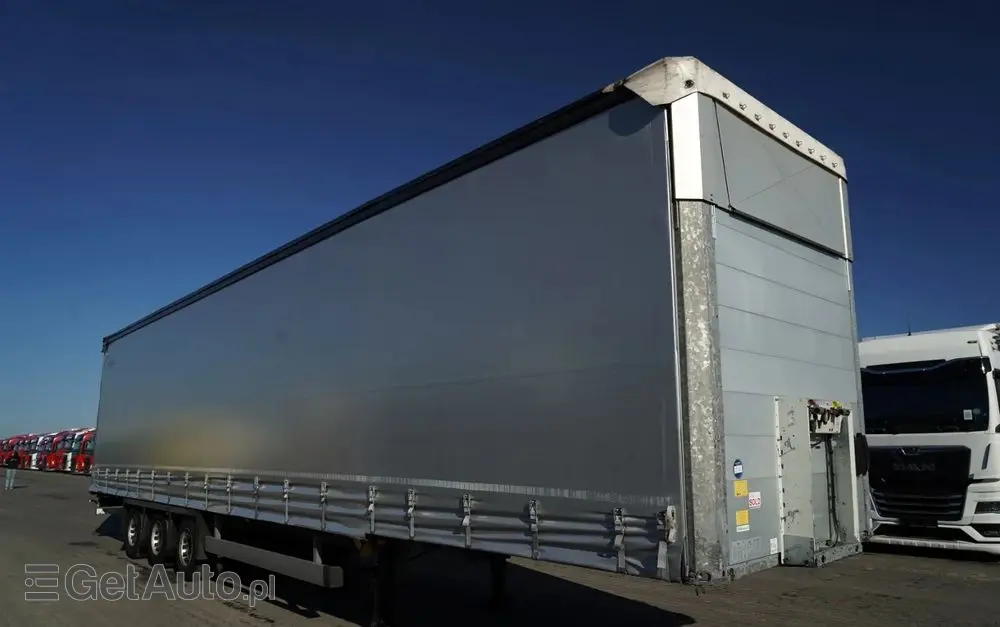 SCHMITZ CARGOBULL FIRANKA / MEGA  / RSAB POMPOWANY DACH/  LOWDECK / DACH PODNOSZONY 