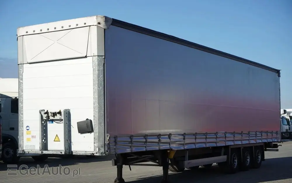 SCHMITZ CARGOBULL FIRANKA / MEGA  / RSAB POMPOWANY DACH/  LOWDECK / DACH PODNOSZONY 